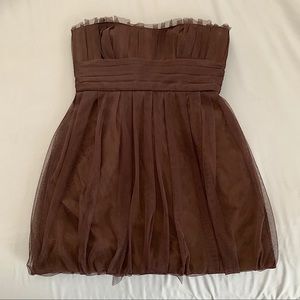 🤎 Chocolate Brown Vera Wang Maids Dress